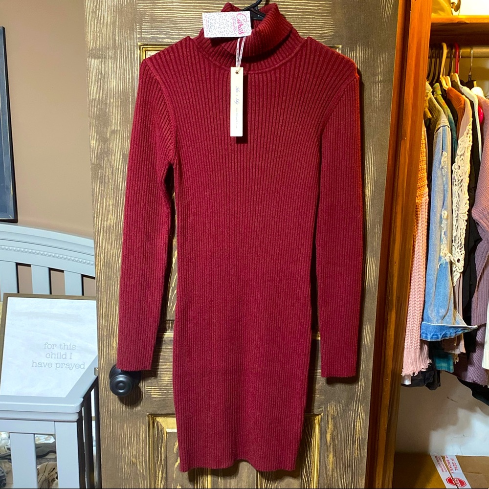 Sweater dress